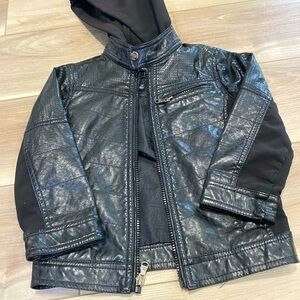 * Urban Republc Motorcycle Jacket hoodie Size 4T